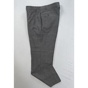 Ralph Lauren Flat Front 100% Wool Dress Pants, Slacks. Sharkskin, Men's 36X32.